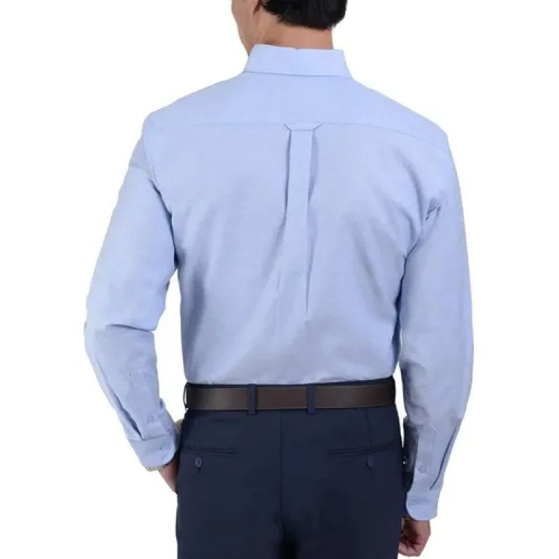 Camisa Casual Uniforme Para Empresas Manga Larga Yale  #mlpos_9 | Color: Azul 11 #color_azul_11 #sku_pwo425-azul-11-2xl #sku_pwo425-azul-11-xl #sku_ylcmcs321611ch #sku_ylcmcs321611l #sku_ylcmcs321611m #sku_ylcmcs3216111x