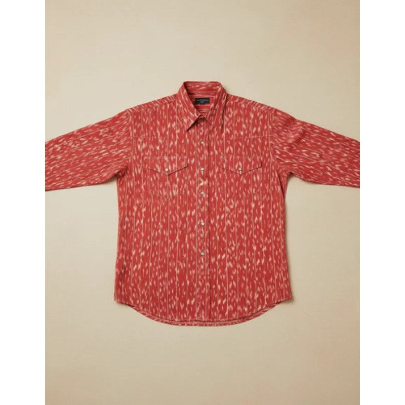 Camisa Vaquera Wrangler Checotah #mlpos_17 | Color: Rojo 5958 #color_rojo_5958 #sku_112345958rjch #sku_112345958rjg #sku_112345958rjxl