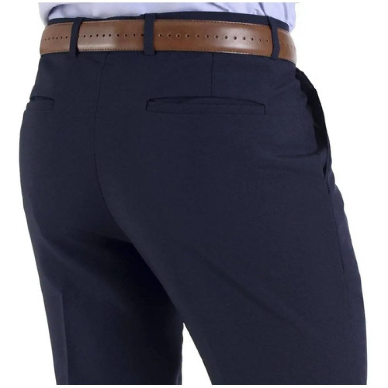 Pantalon Poliester De Vestir Tallas Extras Yale Caballero #mlpos_15 | Color: Marino #color_marino #sku_006117681946