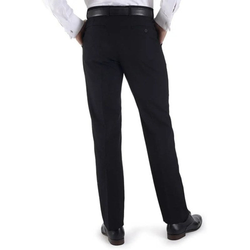 Pantalon Poliester De Vestir Tallas Extras Yale Caballero #mlpos_2 | Color: Negro St. #color_negro_st #sku_006103420942 #sku_006103420944 #sku_006103420946 #sku_006103420948 #sku_006103420950