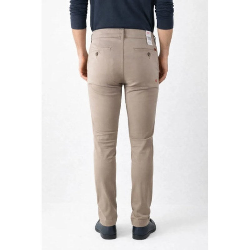 Pantalon Casual Oggi Jeans Gabardina Chinos Slim Hombre #mlpos_5 | Color: Slim Khaki #color_slim_khaki #sku_chinosslimk32 #sku_chinosslimk33 #sku_chinosslimk38