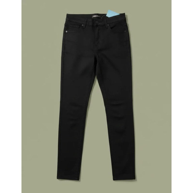 Pantalon Scandia Dama Gabardina Push Up Casual Entubado #mlpos_3 | Color: Negro #color_negro #sku_scngbentng5 #sku_scngbentng11