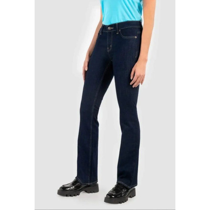 Pantalon Oggi Jeans Yess Mujer Boot Cut Semi Campana #mlpos_25 | Color: Suavizado #color_suavizado #sku_yesssv5 #sku_yesssv7 #sku_yesssv9 #sku_yesssv11 #sku_yesssv13 #sku_yesssv15