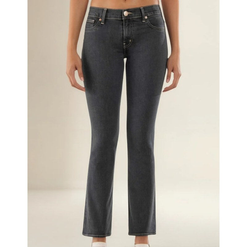 Pantalon Oggi Jeans Yess Mujer Boot Cut Semi Campana #mlpos_4 | Color: Gris #color_gris #sku_yessivygris13