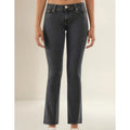 Pantalon Oggi Jeans Yess Mujer Boot Cut Semi Campana #mlpos_4 | Color: Gris #color_gris #sku_yessivygris13