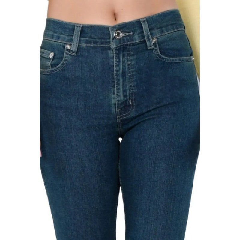 Pantalon Oggi Jeans Passion Dama Entubado Cintura Alta #mlpos_11 | Color: Dirty #color_dirty #sku_passiondrt7