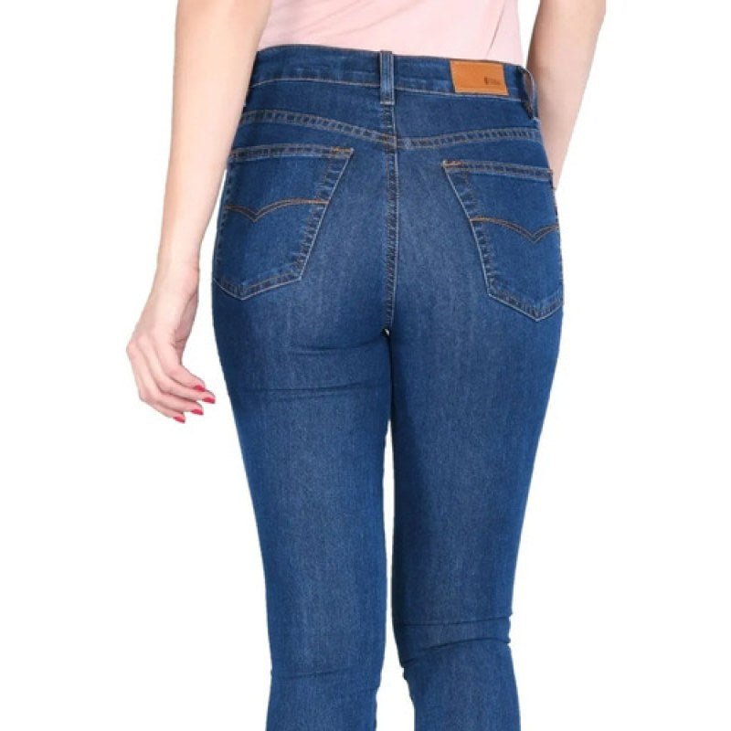 Pantalon Oggi Jeans Passion Dama Entubado Cintura Alta #mlpos_17 | Color: Ink #color_ink #sku_passionink15 #sku_passionink19