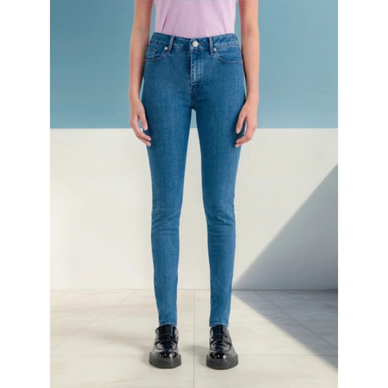 Pantalon Oggi Jeans Lucy Dama Entubado Super Skinny #mlpos_12 | Color: satin sky #color_satin_sky #sku_lcstsky9 #sku_lcstsky15