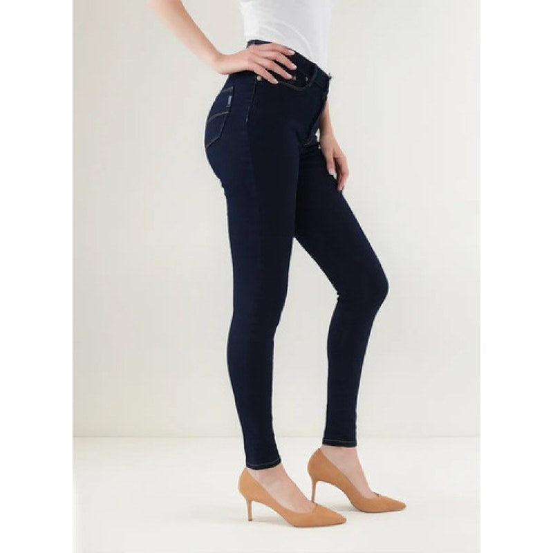 Pantalon Oggi Jeans Lucy Dama Entubado Super Skinny #mlpos_7 | Color: Satin pure #color_satin_pure #sku_lcstpr13 #sku_lcstpr15 #sku_lucypr9