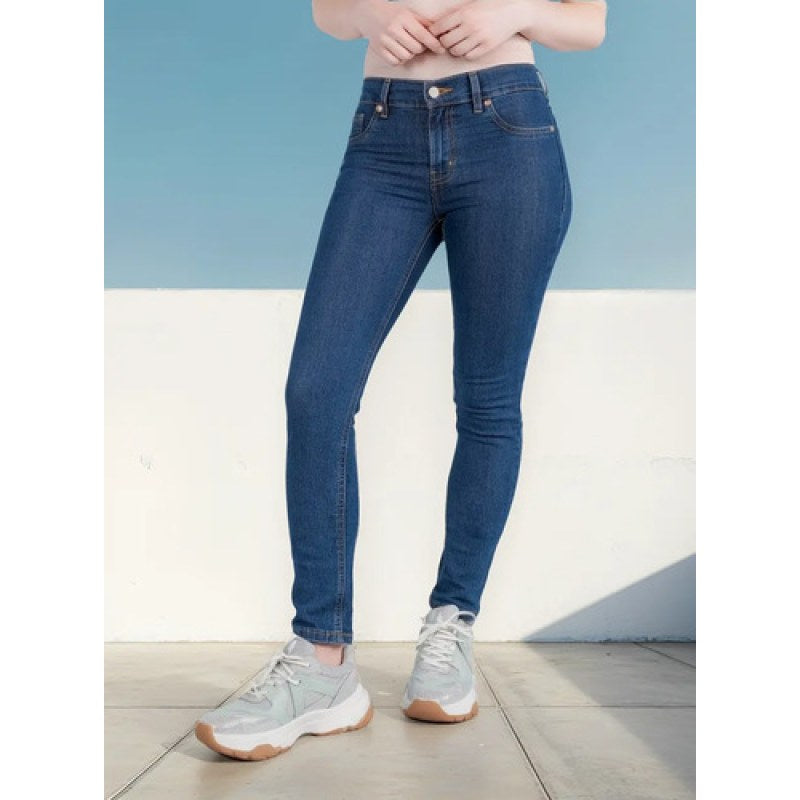 Pantalon Oggi Jeans Milah Entubado Skinny Mezclilla Push Up #mlpos_1 | Color: Ring stone #color_ring_stone #sku_mlhrnst7