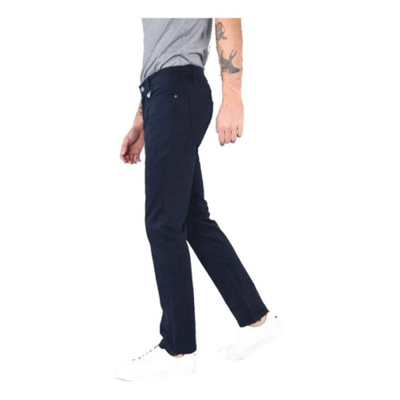 Pantalon Oggi Jeans Vaxter Gabardina Stretch Recto Hombre #mlpos_7 | Color: Gab. Marino #color_gab_marino #sku_vxmvgbmn32 #sku_vxmvgbmn33 #sku_vxmvgbmn34 #sku_vxmvgbmn36 #sku_vxmvgbmn38