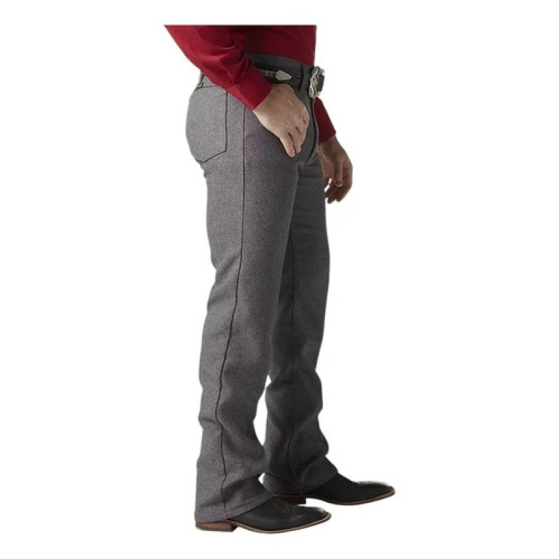 Pantalon Vaquero Wrangler Wrancher Poliester Western #mlpos_27 | Color: Gris Jaspe #color_gris_jaspe #sku_82hg3032 #sku_82hg3230