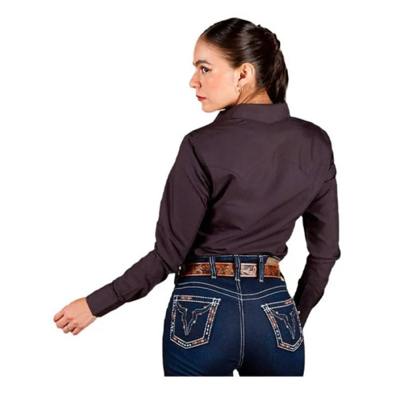 Camisa Blusa Vaquera Old West Para Dama Manga Larga #mlpos_5 #mlitem_MLM5178555916 | Color: Negro #color_negro | Talla: XL #sku_odwt1500ngxl #mlitem_MLM2862272037 #sku_odwt1500ng2xl #mlitem_MLM2862272041 #sku_odwt1500ngm #mlitem_MLM2862262681 #sku_odwt1500ngl #mlitem_MLM5178511482 #sku_odwt1500ngs