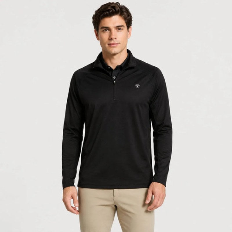 Playera Ariat De Equitacion Sunstopper Para Caballero #mlpos_4 #mlitem_MLM5258708556 | Color: Negro #color_negro | Talla: M #sku_10030553m #mlitem_MLM5258695702 #sku_10030553l #mlitem_MLM5258708554 #sku_10030553s