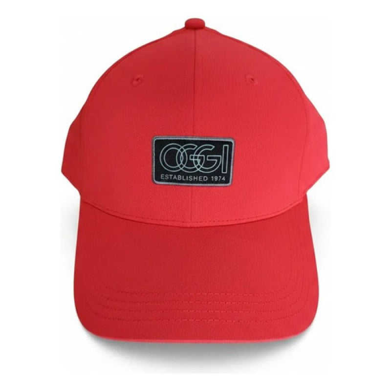 Gorra Oggi Jeans Original Casual Ajustable #mlpos_6 #mlitem_MLM5281113654 | Color: Rojo #color_rojo | Talla: UN #sku_gorraoggirj