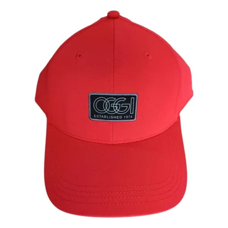 Gorra Oggi Jeans Original Casual Ajustable #mlpos_8 #mlitem_MLM5281113654 | Color: Rojo #color_rojo | Talla: UN #sku_gorraoggirj