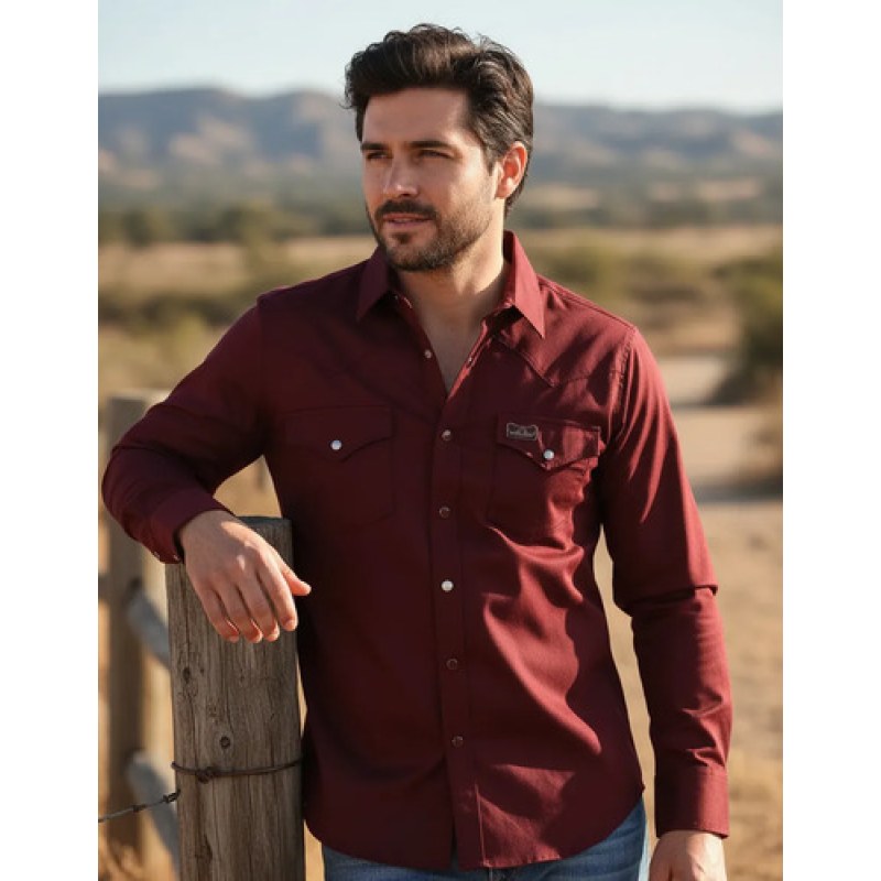 Camisa Vaquera Montero Manga Larga Para Hombre #mlpos_14 #mlitem_MLM2853320885 | Color: Rojo #color_rojo | Talla: XL #sku_camnt0460vnxl #mlitem_MLM5159445892 #sku_camnt0460vnm #mlitem_MLM2853327817 #sku_camnt0460vnl #mlitem_MLM2937056085 #sku_mlm2937056085 #mlitem_MLM2937043991 #sku_camnt0460vns #mlitem_MLM3017729001 #sku_camnt0460vn3xl