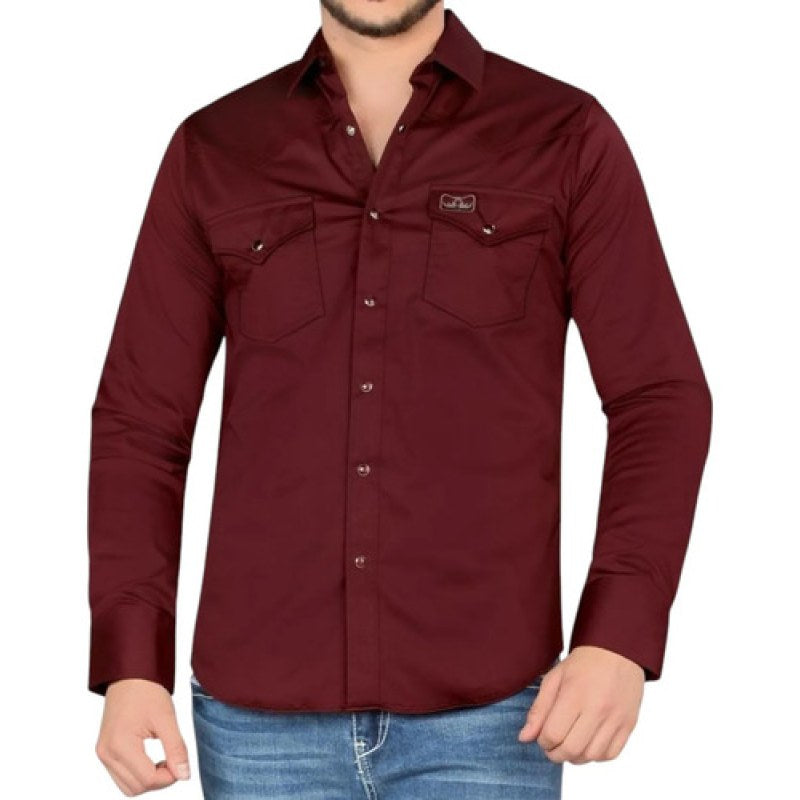 Camisa Vaquera Montero Manga Larga Para Hombre #mlpos_15 #mlitem_MLM2853320885 | Color: Rojo #color_rojo | Talla: XL #sku_camnt0460vnxl #mlitem_MLM5159445892 #sku_camnt0460vnm #mlitem_MLM2853327817 #sku_camnt0460vnl #mlitem_MLM2937056085 #sku_mlm2937056085 #mlitem_MLM2937043991 #sku_camnt0460vns #mlitem_MLM3017729001 #sku_camnt0460vn3xl
