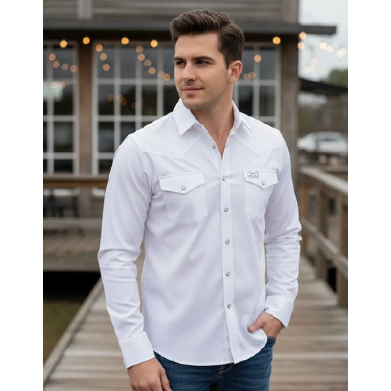 Camisa Vaquera Montero Manga Larga Para Hombre #mlpos_8 #mlitem_MLM2853320895 | Color: Blanco #color_blanco | Talla: L #sku_camnt0460bcl #mlitem_MLM2853320893 #sku_camnt0460bcxl #mlitem_MLM2853320897 #sku_camnt0460bc3xl #mlitem_MLM2853320891 #sku_camnt0460bc2xl #mlitem_MLM5159445898 #sku_camnt0460bcm #mlitem_MLM5356938542 #sku_camnt0460bcs