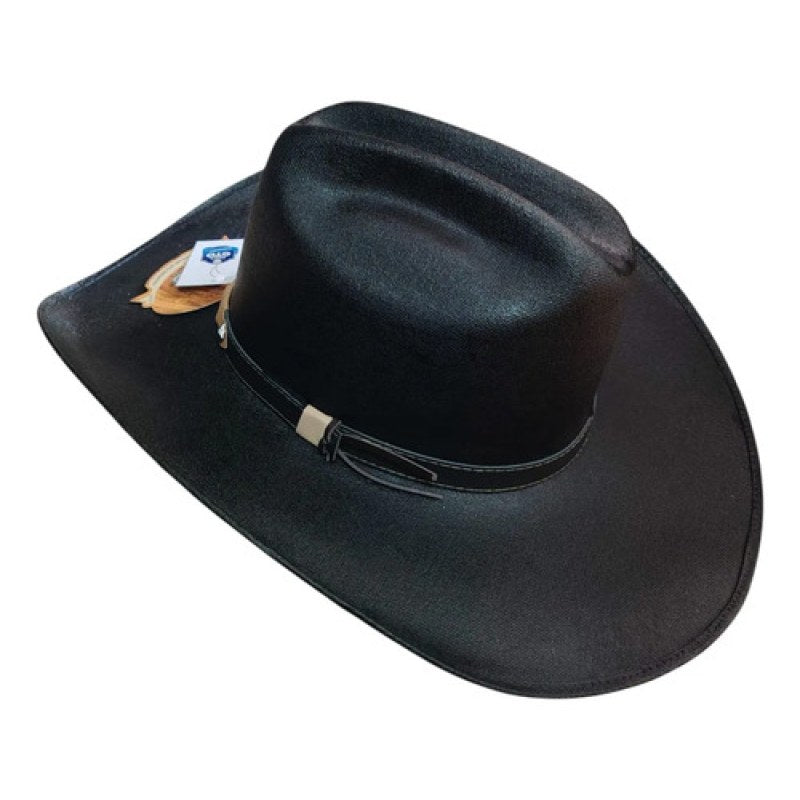 Sombrero Vaquero Lona Americano Hast Gto #mlpos_5 #mlitem_MLM5140747314 | Color: Negro #color_negro | Talla: XL #sku_lonangxl #mlitem_MLM5140747312 #sku_lonangs