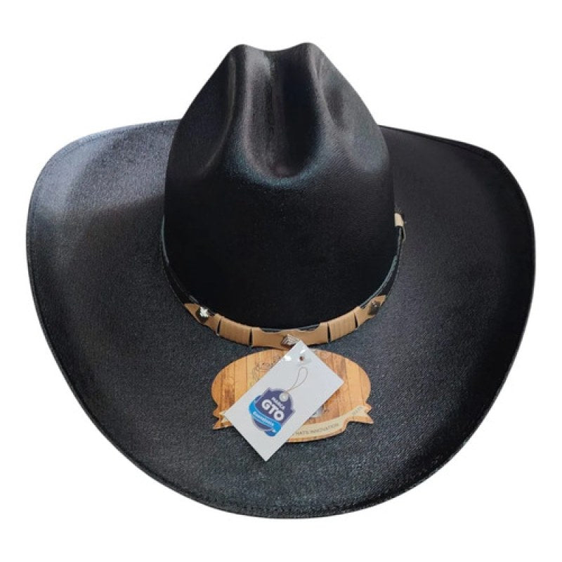 Sombrero Vaquero Lona Americano Hast Gto #mlpos_6 #mlitem_MLM5140747314 | Color: Negro #color_negro | Talla: XL #sku_lonangxl #mlitem_MLM5140747312 #sku_lonangs
