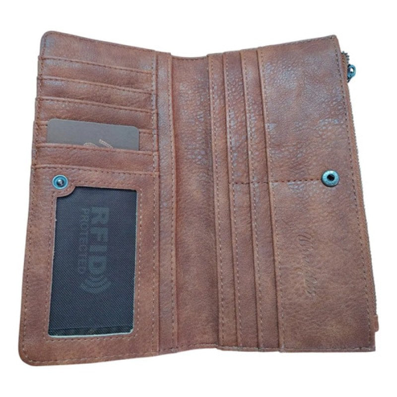 Cartera Monedero Bolsillo Wrangler Vaquero #mlpos_5 #mlitem_MLM5252967170 | Color: bronw #color_bronw #sku_wg145212br