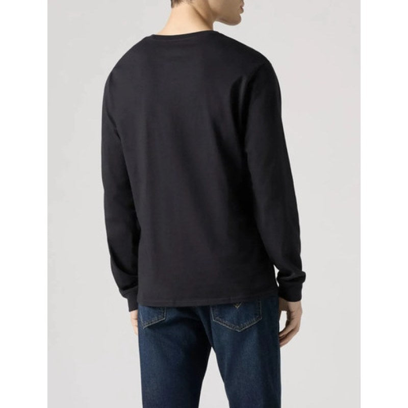 Playera T-shirt Levis Classic Manga Larga #mlpos_5 #mlitem_MLM5347530208 | Color: Negro #color_negro | Talla: M #sku_698570006m #mlitem_MLM2932452527 #sku_698570006eg #mlitem_MLM5347381752 #sku_698570006g #mlitem_MLM5347381748 #sku_698570006ch