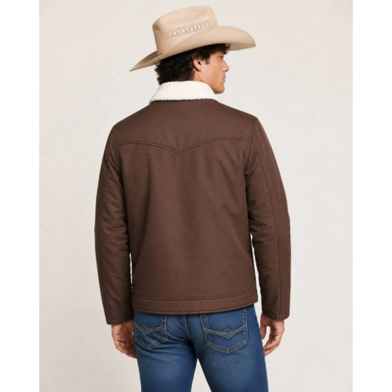 Chamarra El General Con Borrega Western Wear #mlpos_3 #mlitem_MLM5586359028 | Color: Cafe MSSJ5 #color_cafe_mssj5 | Talla: M #sku_mssj5m #mlitem_MLM5586359024 #sku_mssj5l #mlitem_MLM3054338867 #sku_mssj5xl #mlitem_MLM5586359026 #sku_mssj5s #mlitem_MLM3054327307 #sku_mssj52xl