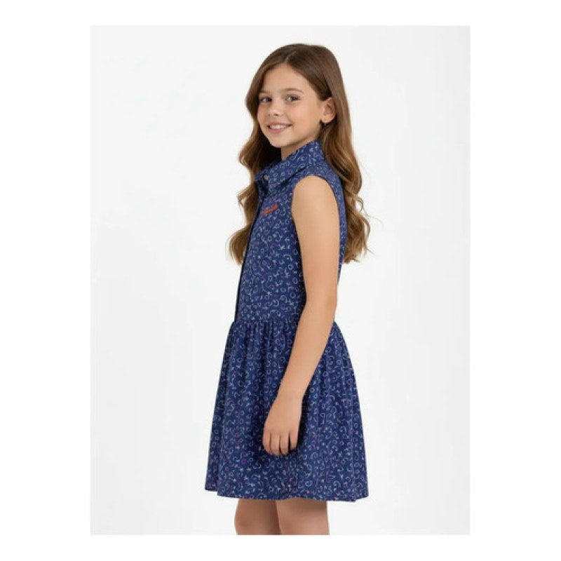 Vestido Wrangler Niña #mlpos_3 #mlitem_MLM4809079562 | Color: Azul #color_azul | Talla: G #sku_112360454g #mlitem_MLM4808794570 #sku_112360454ch #mlitem_MLM4809040592 #sku_mlm4809040592 #mlitem_MLM4809066480 #sku_112360454eg