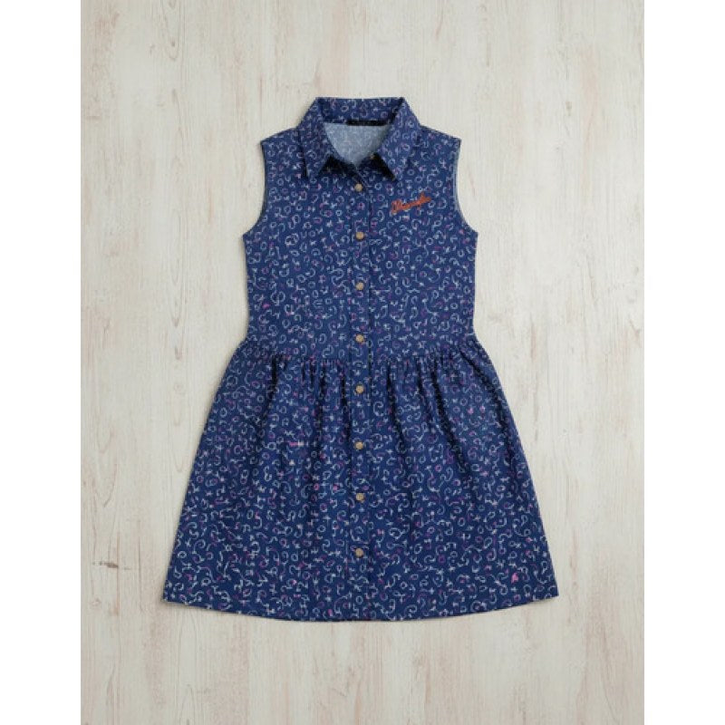 Vestido Wrangler Niña #mlpos_4 #mlitem_MLM4809079562 | Color: Azul #color_azul | Talla: G #sku_112360454g #mlitem_MLM4808794570 #sku_112360454ch #mlitem_MLM4809040592 #sku_mlm4809040592 #mlitem_MLM4809066480 #sku_112360454eg