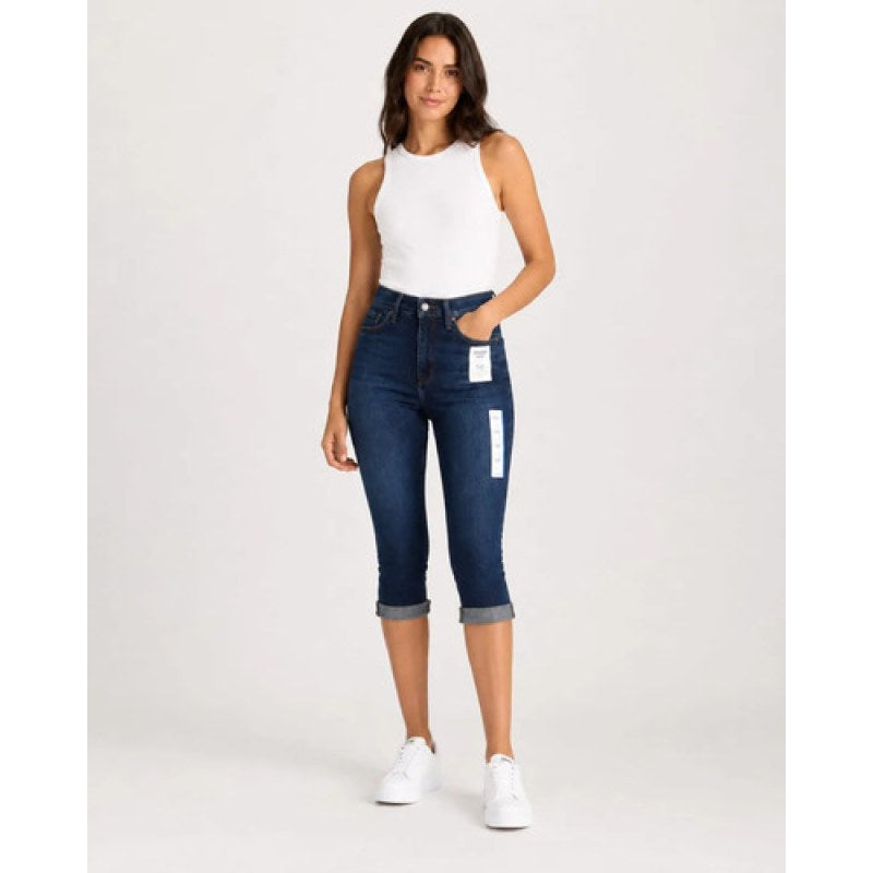 Shorts Capri Denizen From Levis Para Mujer #mlpos_1 #mlitem_MLM5347608232 | Color: Azul #color_azul | Talla: 10 #sku_dncps10 #mlitem_MLM5347494686 #sku_dncps8 #mlitem_MLM5347533032 #sku_dncps4 #mlitem_MLM5347494688 #sku_dncps6