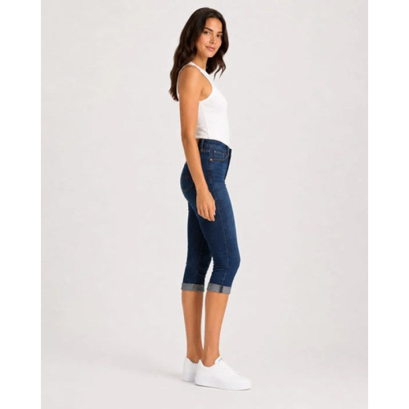 Shorts Capri Denizen From Levis Para Mujer #mlpos_3 #mlitem_MLM5347608232 | Color: Azul #color_azul | Talla: 10 #sku_dncps10 #mlitem_MLM5347494686 #sku_dncps8 #mlitem_MLM5347533032 #sku_dncps4 #mlitem_MLM5347494688 #sku_dncps6