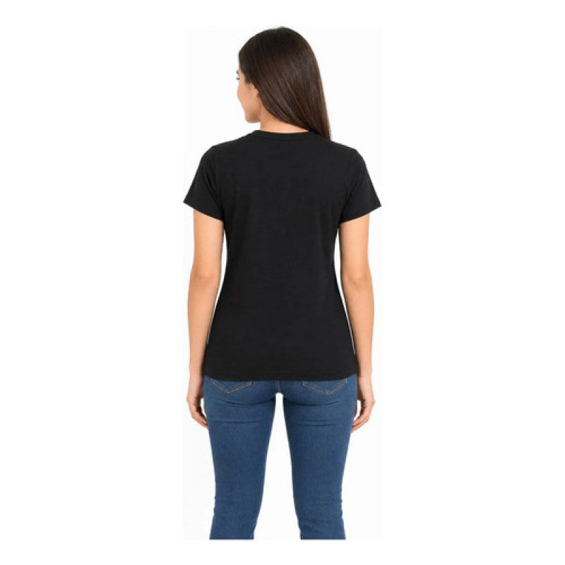 Playera Icy Denver Dama Estampado Vaquero #mlpos_2 #mlitem_MLM2901868867 | Color: Negro #color_negro | Talla: CH #sku_tdago120008ch #mlitem_MLM2901818151 #sku_tdago120008g #mlitem_MLM2901843793 #sku_tdago120008xl
